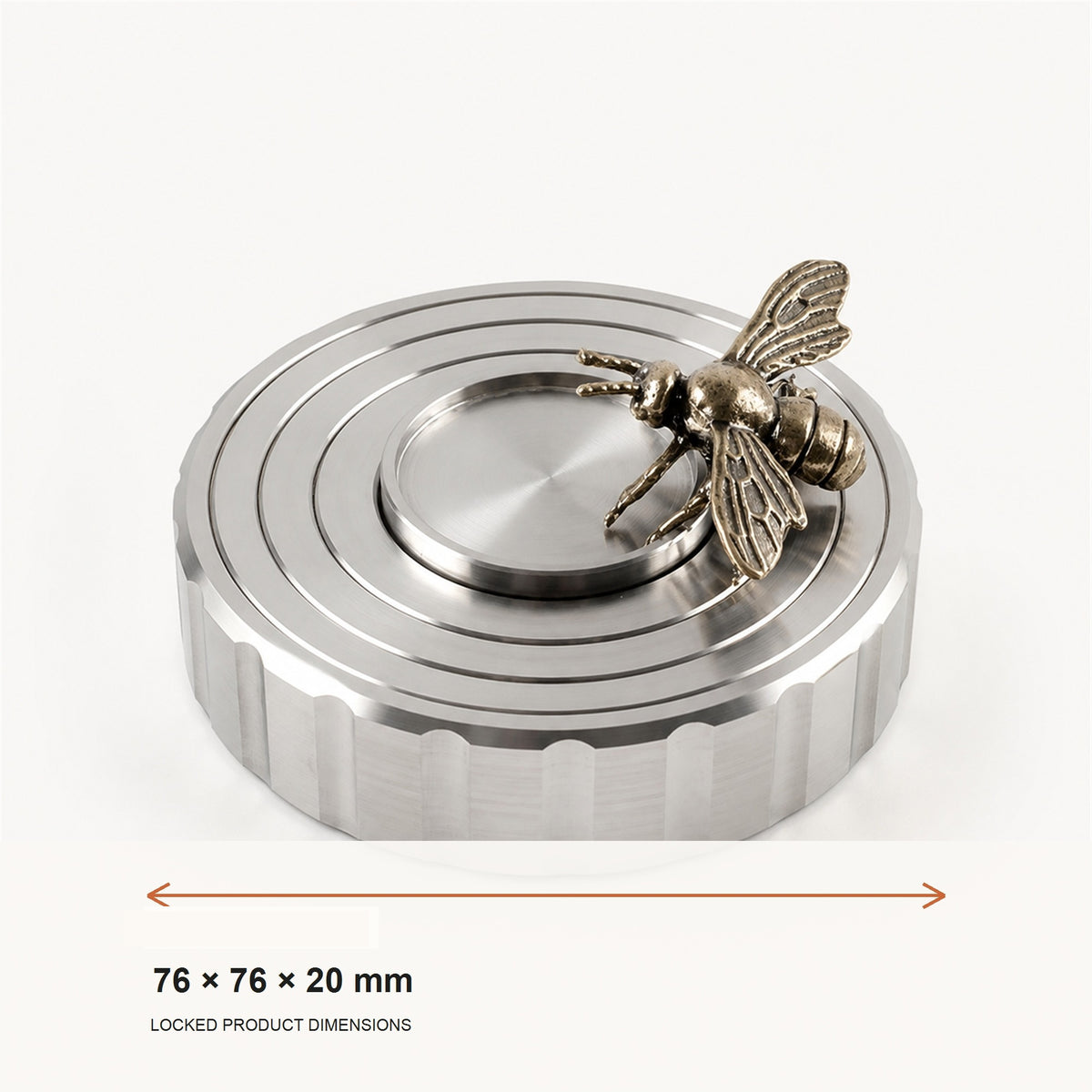OMORA Bee Record Weight shown with its locked dimension information.