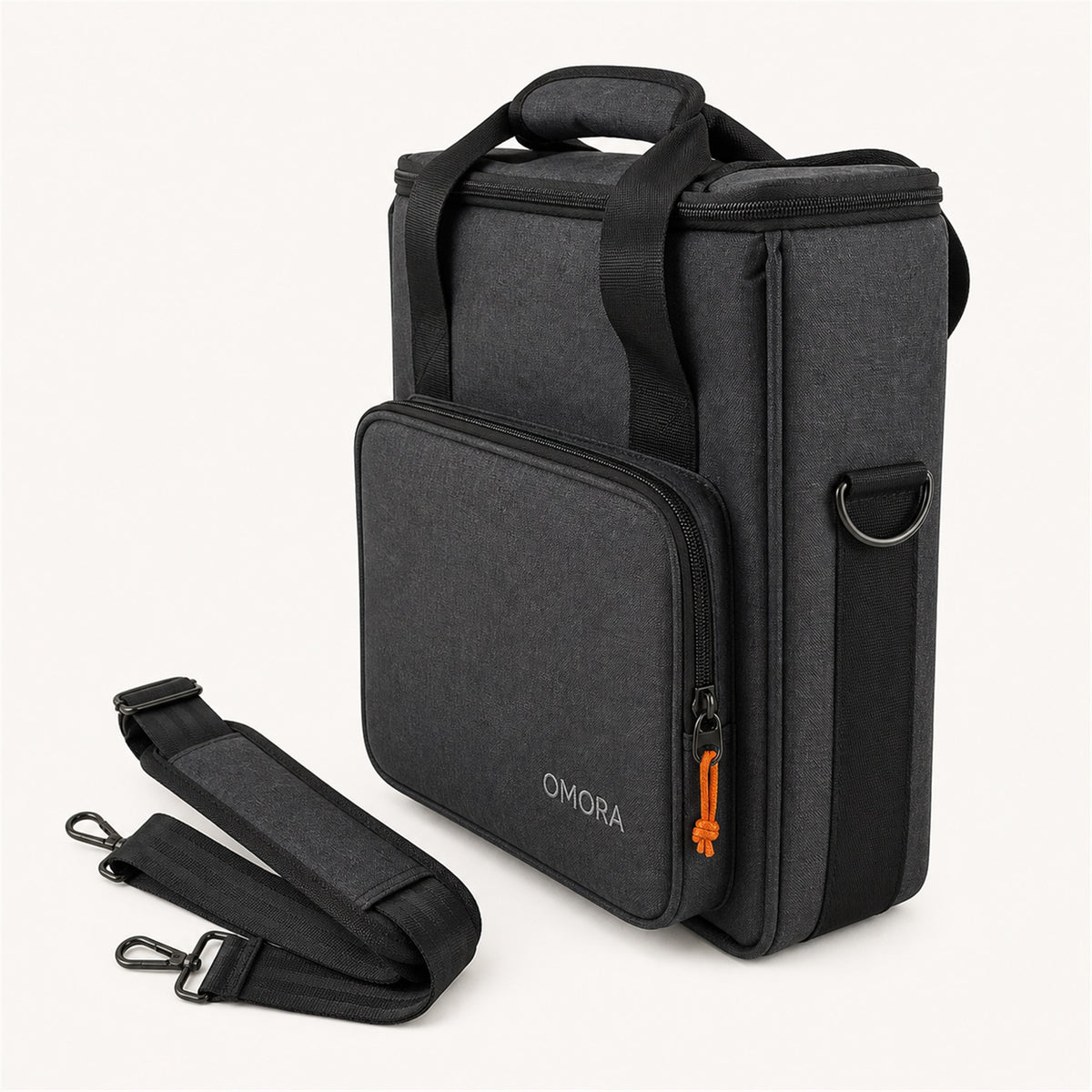 OMORA Compact Vinyl Carry Bag shown on a clean background.